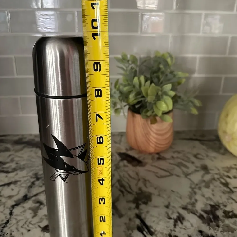 NWOT San Jose Sharks Coffee/Tea Stainless Thermo